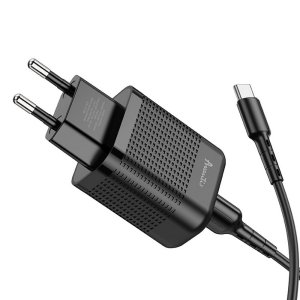 Зарядное устройство Avantis A420 Pro Vast Power QC3.0 Single Port 3.0A/18W + Type-C cable Black