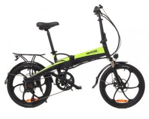 Электрический велосипед MAXXTER RUFFER 20” (черно-зеленый)
