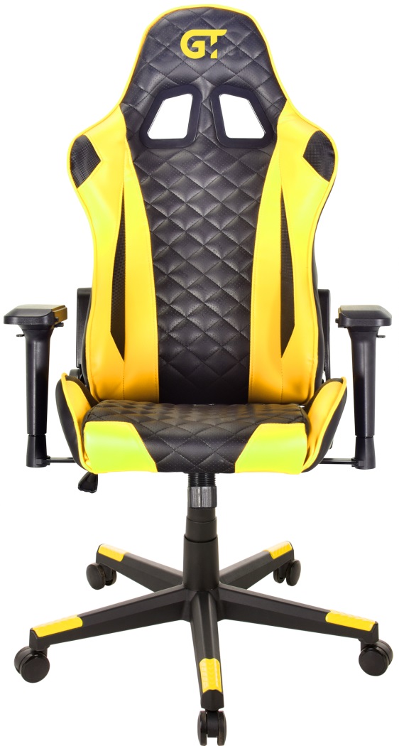 Геймерське крісло GT Racer X-2563-1LP Black/Yellow