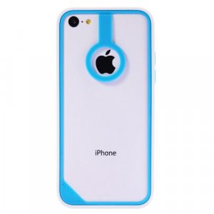 Бампер Baseus New Age iPhone 5C pink/blue