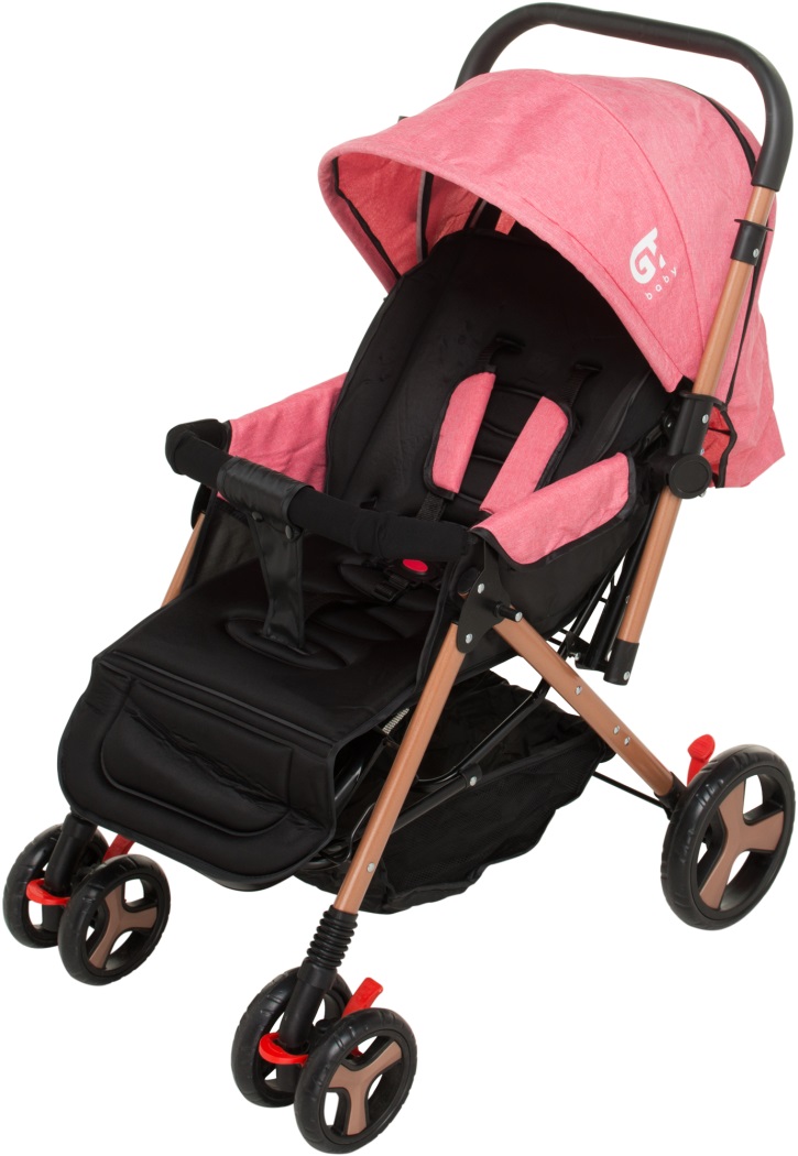 Коляска прогулянкова GT Baby 2305-6 Gold/Pink