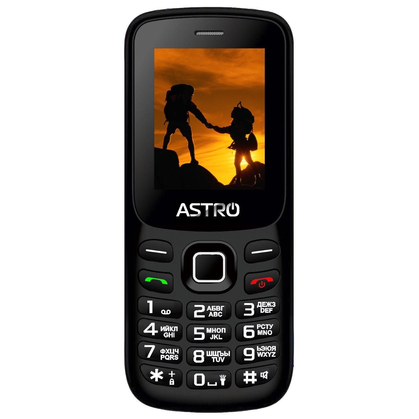 Мобільний телефон Astro A173 Black/Red
