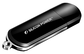 USB флешдрайв Silicon Power LUX mini 322 64GB Black