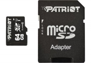 Карта памяти Patriot LX Series microSDXC 64Gb class 10