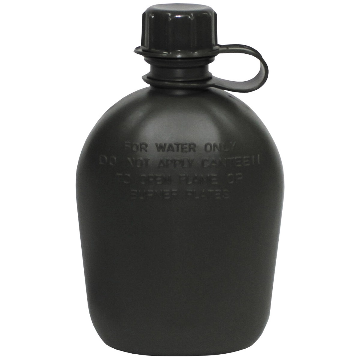 Фляга 1л американского (США) типа, пластиковая, тёмно-зелёная, BPA-free MFH