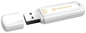 USB флешдрайв Transcend JetFlash 730 16GB White