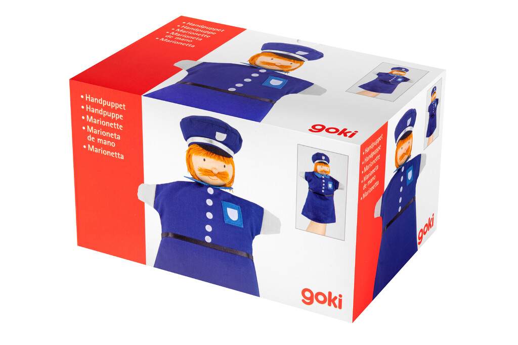 Лялька-рукавичка goki - Поліцейський