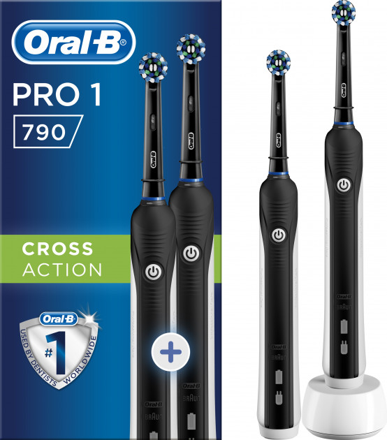 Зубна щітка Braun Oral-B PRO 790 Cross Action (2 шт.)