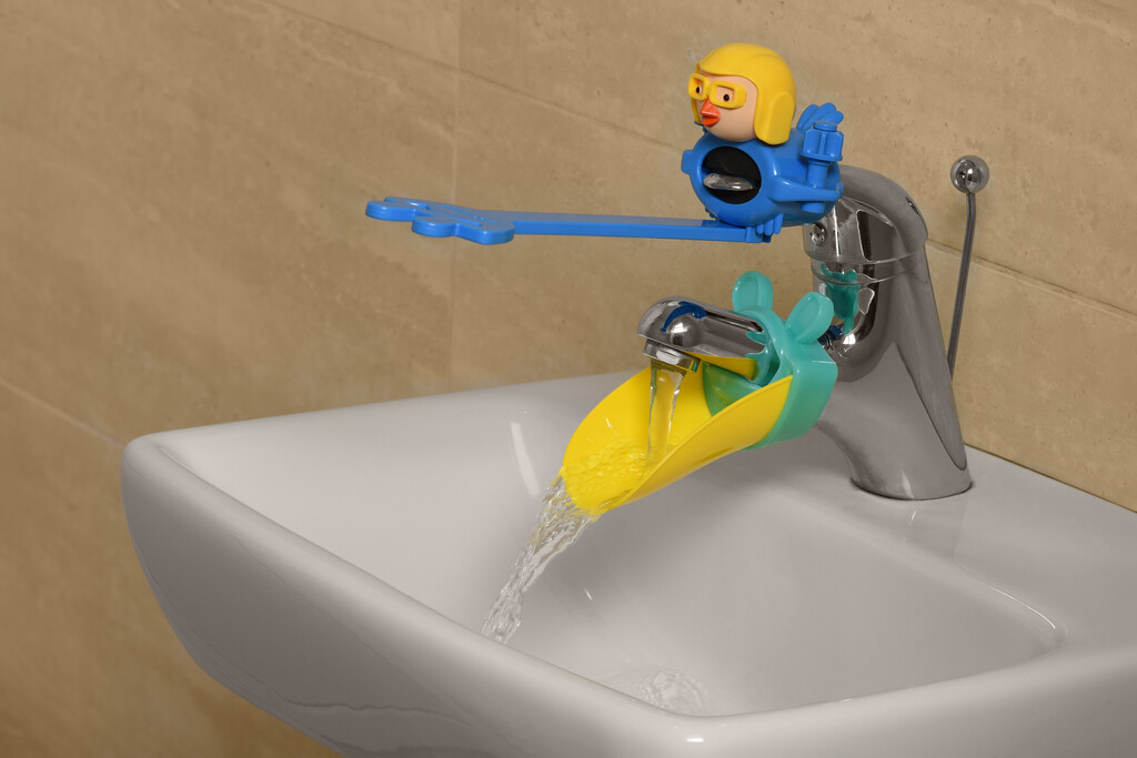 Іграшка Насадка-подовжувач на водопровідний кран Same Toy Big Ear