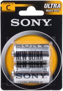 Батарейка Sony R14 1x2 шт.