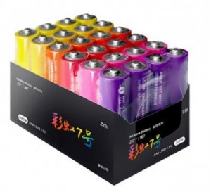 Батарейка Xiaomi Alkaline Battery Rainbow (AAA) (24шт)