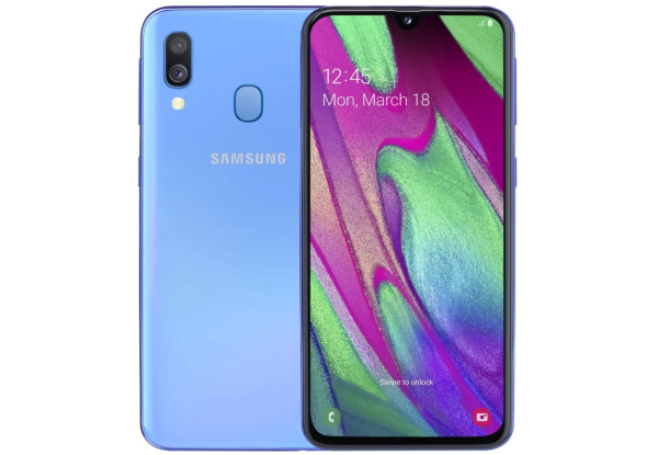 Смартфон Samsung Galaxy A40 2019 SM-A405F 4/64GB Blue (SM-A405FZBD)