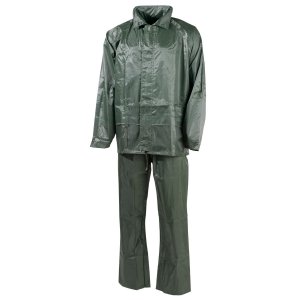 Дождевой костюм тёмно-зелёный (олива), полиэстер MFH р. XXXL