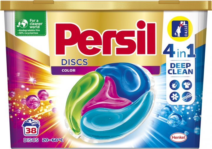 Капсулы для стирки Persil 4in1 Color 38шт