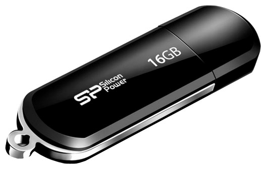 USB флешдрайв Silicon Power LUX mini 322 16GB Black