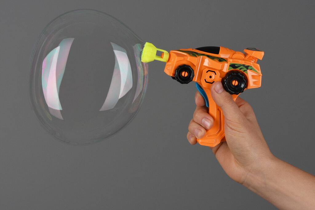 Мильні бульбашки Same Toy Bubble Gun Машинка (помаранчевий)