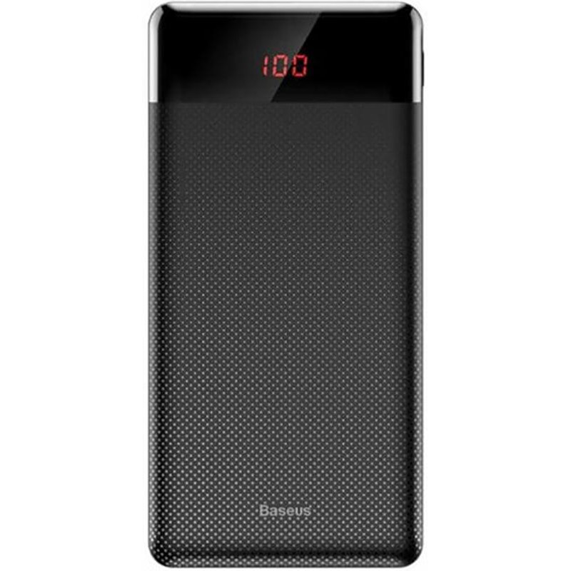 Універсальна батарея Baseus Mini Cu digital display Power Bank 10000mAh Black