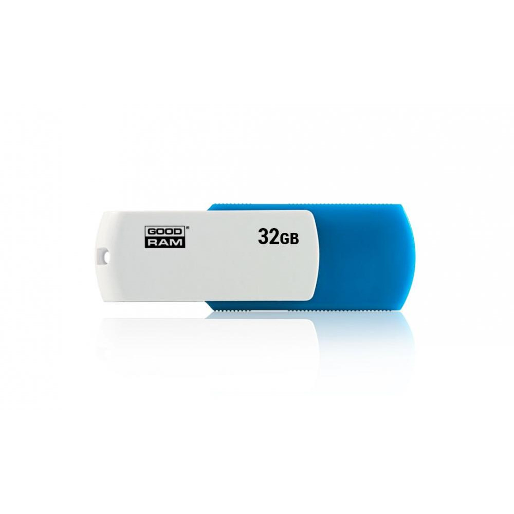 USB флешдрайв GoodRAM UCO2 32GB Blue/White (UCO2-0320MXR11)