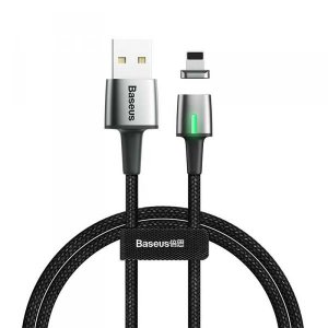 Кабель Baseus Zinc Magnetic Cable USB For iP 2A 1m (Charging) Black
