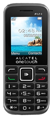 Мобільний телефон Alcatel 1042D Black