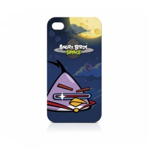 Чехол Angry Birds Protective Case Space Lazer Bird for iPhone 4/4S (ICAS402G)