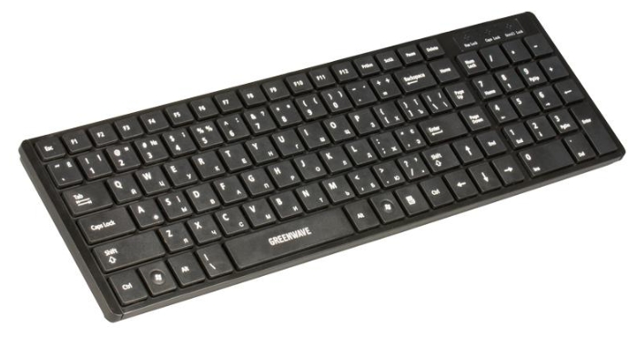 Клавіатура Greenwave 205 Standard USB, black