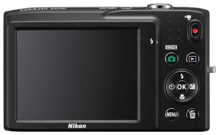 Фотоапарат Nikon Coolpix S2700 Black*