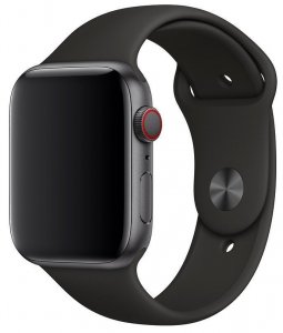 Ремешок Apple Watch Silicone 38/40mm (18) Black