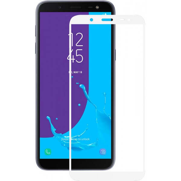 Захисне скло Mocolo 2.5D Full Cover Tempered Glass Samsung Galaxy J6 J600F (2018) White