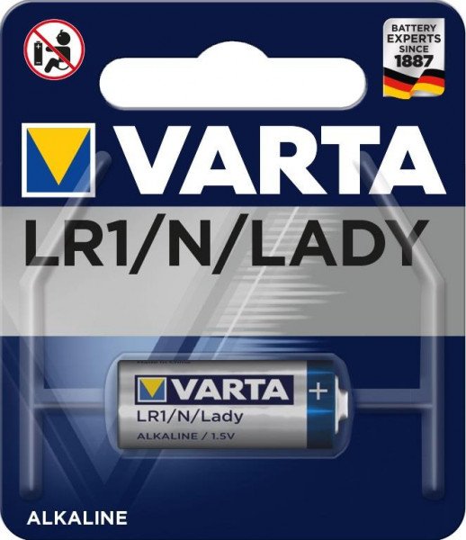 Батарейка Varta LR 1 BLI 1 Alkaline