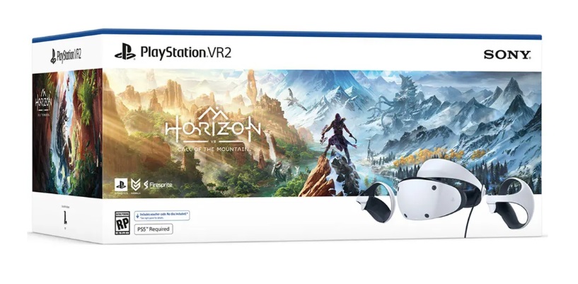 Окуляри віртуальної реальності Sony PlayStation VR2 (Horizon Call of the Mountain)