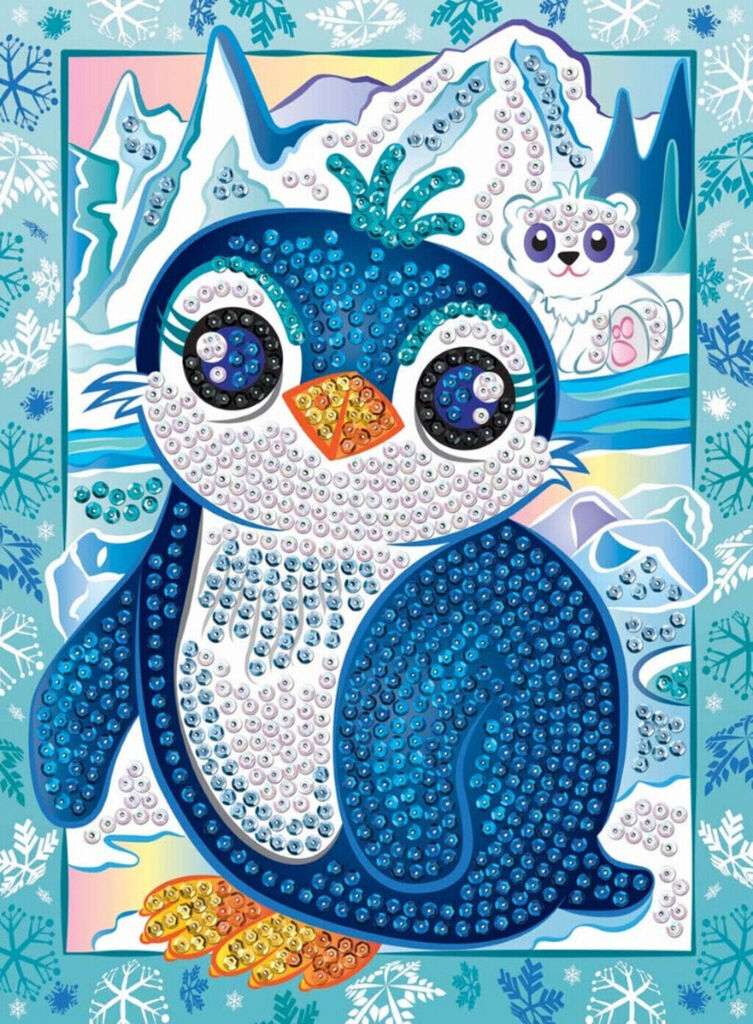 Набір для творчості SMOOGLES Sequin Art Пінгвін