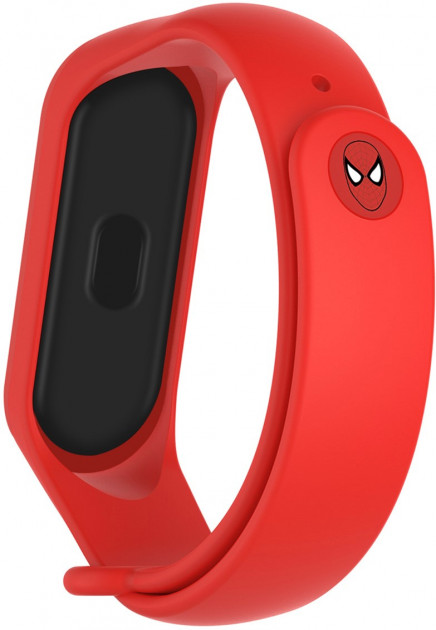Ремінець до фітнес-браслету Xiaomi Mi Band 3/4 Spider Man Red