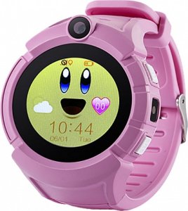 Смарт-часы UWatch Q610 Kid WiFi GPS smart watch Pink