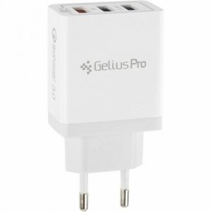 Зарядное устройство Gelius Pro Dominion QC3.0 GP-HC04 3USB 3.1 A White