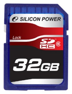 Карта памяти Silicon Power SDHC 32GB Class 6