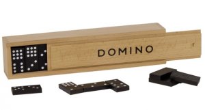 Настольная игра goki Домино в деревянной коробке