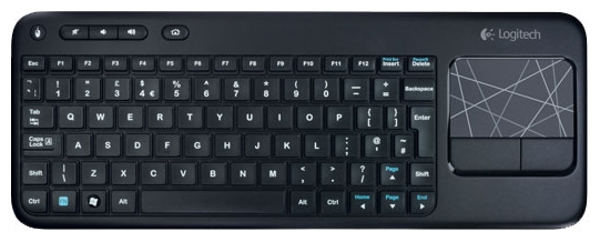 Клавіатура Logitech K400 Plus Black (920-007147)