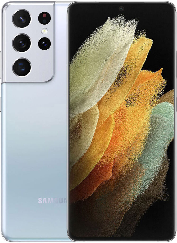 Cмартфон Samsung Galaxy S21 Ultra 12/128GB Phantom Silver (SM-G998BZSDSEK)