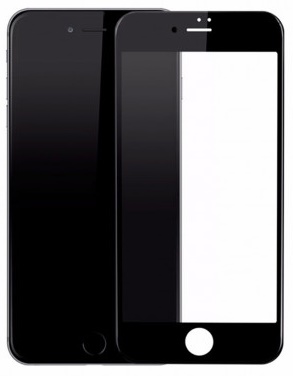 Захисне скло 5D Strong for iPhone 7/8 black тех. пак.