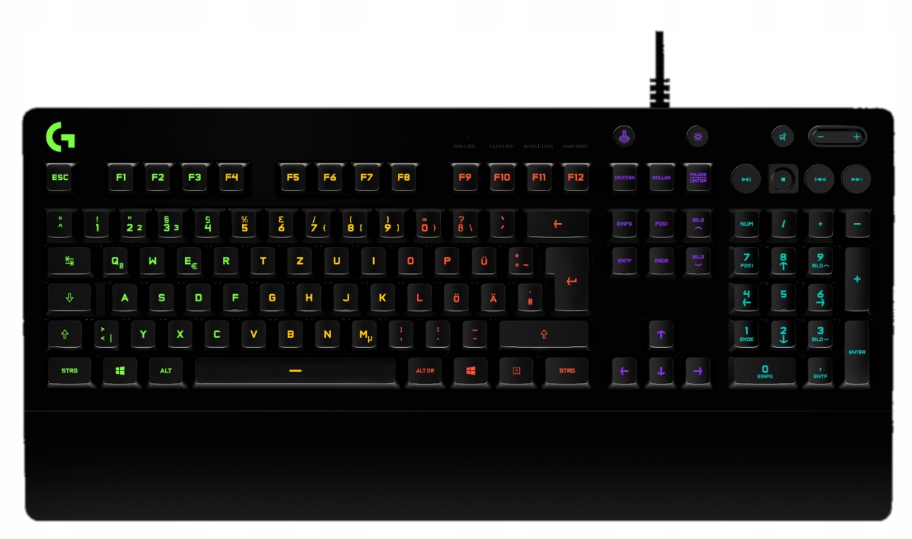 Клавіатура Logitech G213 Prodigy RGB Gaming (920-008087) *
