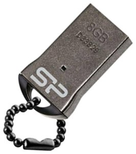 USB флешдрайв Silicon Power Touch T01 8GB Black, no chain