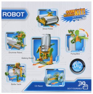 Робот-конструктор Same Toy - Екобот 6 в 1 на солнечной батарее
