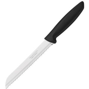 Нож TRAMONTINA PLENUS black д/хлеба 203мм (23422/108)