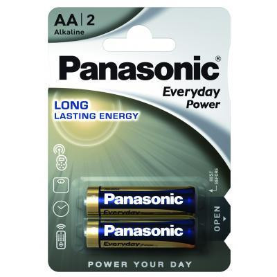 Батарейка Panasonic EVERYDAY POWER лужна AA BLI 2шт (LR6REE/2BR)