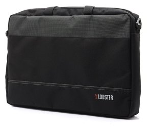 Сумка для ноутбука Lobster 17" Black/Grey (LBS17T2B)