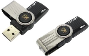 USB флешдрайв Kingston DTI101 G2 16GB Black
