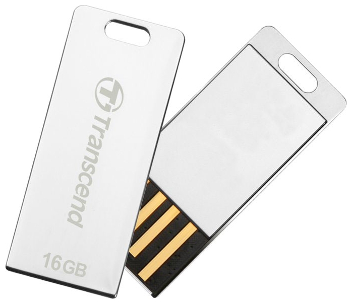 USB флешдрайв Transcend JetFlash T3S 16GB (Silver)