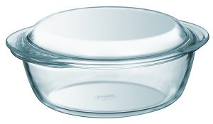Кастрюля Pyrex Essentials 208A000, стеклянная с крышкой, 3,2 л