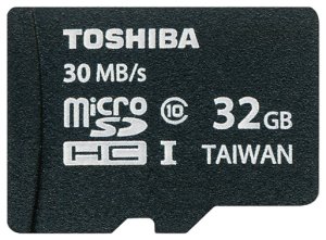 Карта памяти Toshiba microSDHC 32GB Class 10 UHS-I SD Adapter
